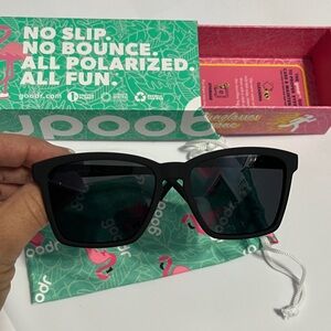 Brand New Goodr “Get on my level” Black Sunglasses